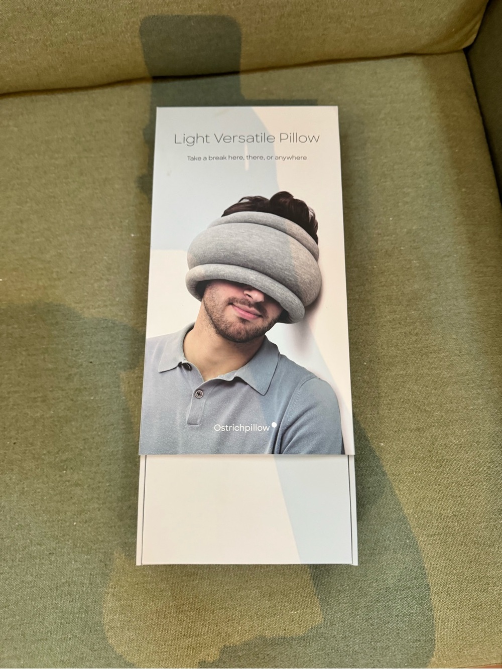 Ostrich Pillow Light Versatile Pillow - Gray